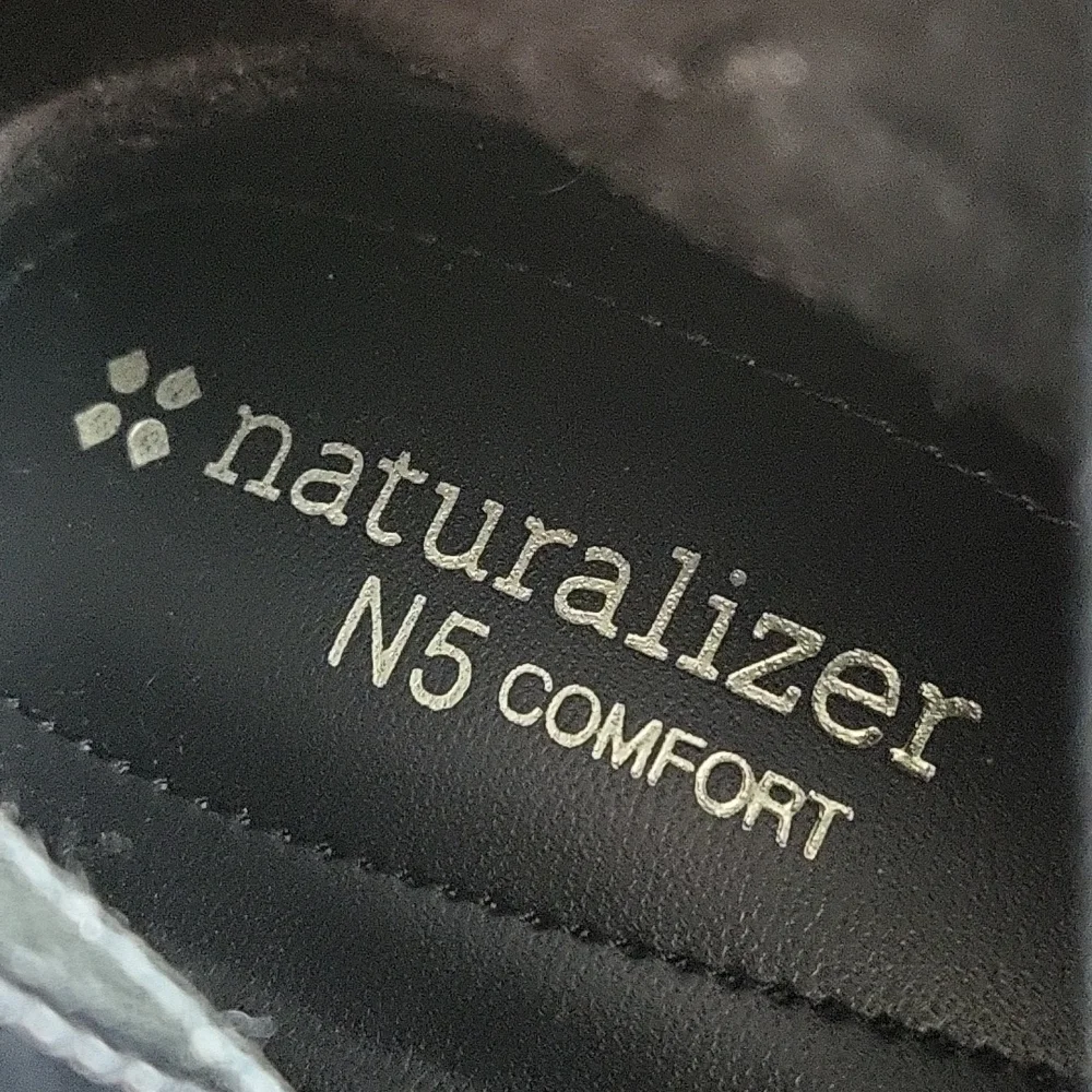Naturalizer Black Leather Knee-High Riding Boots